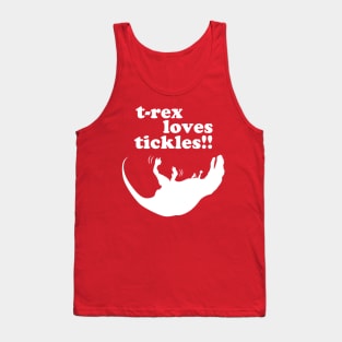 T-Rex Loves Tickles! Tank Top